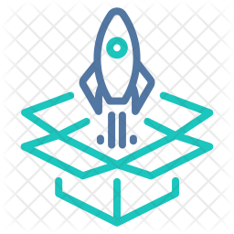256x256 Product Launch Icon Of Line Style