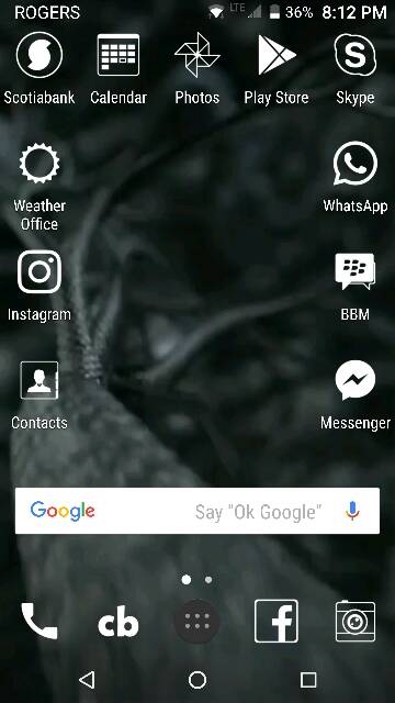 360x640 Icon Packs For Blackberry Launcher