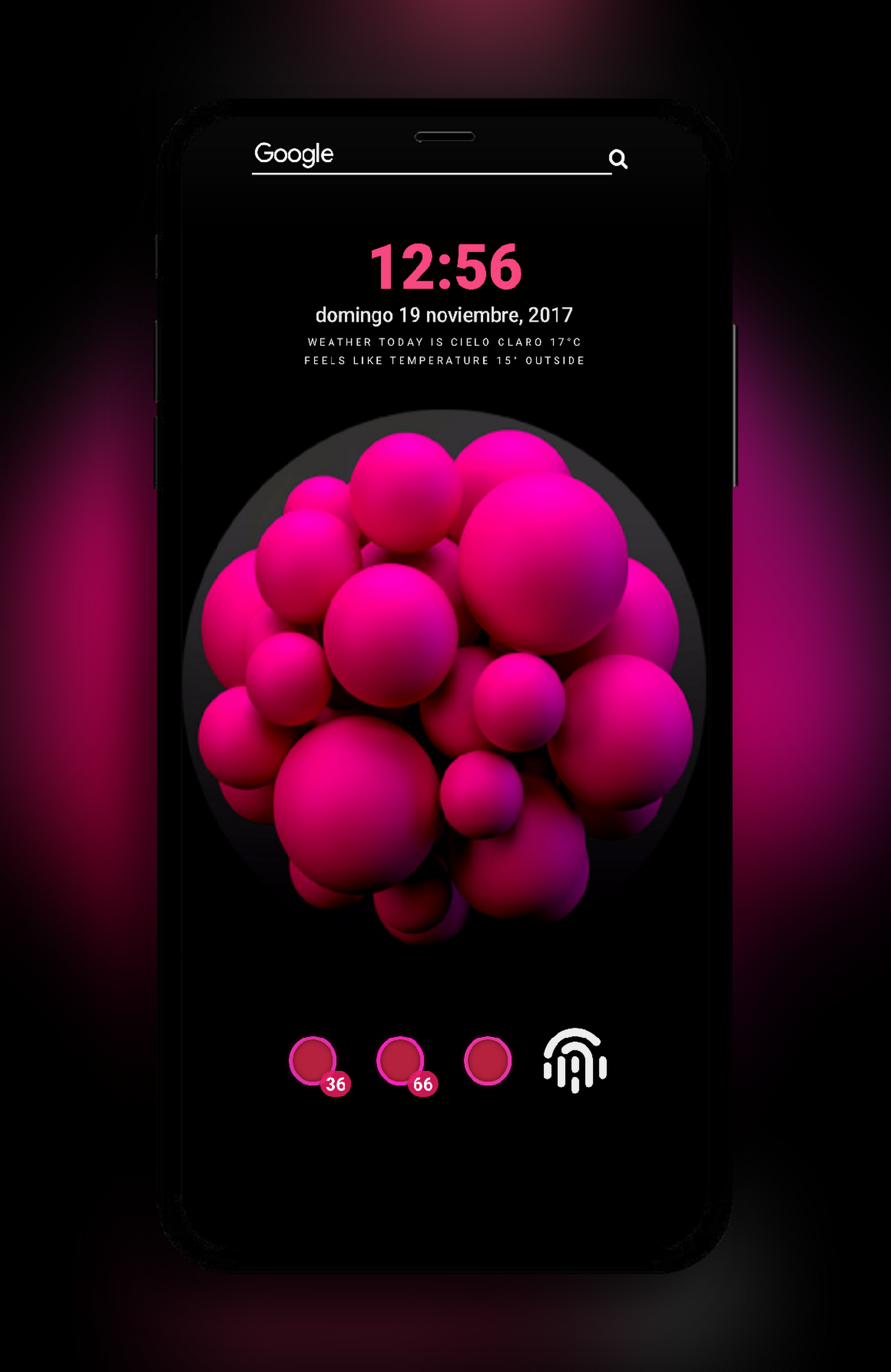 1855x2856 My Homescrenn Actual Nova Launcher Kwgt Minimalist Icon