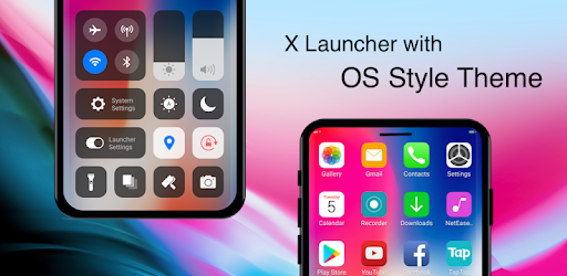 512x250 X Launcher Pro Phonex Theme, Control Center Download