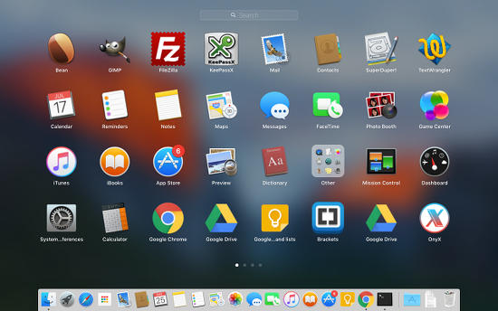 550x344 How To Customise The Launchpad Screen In Os X On The Mac Raw Mac