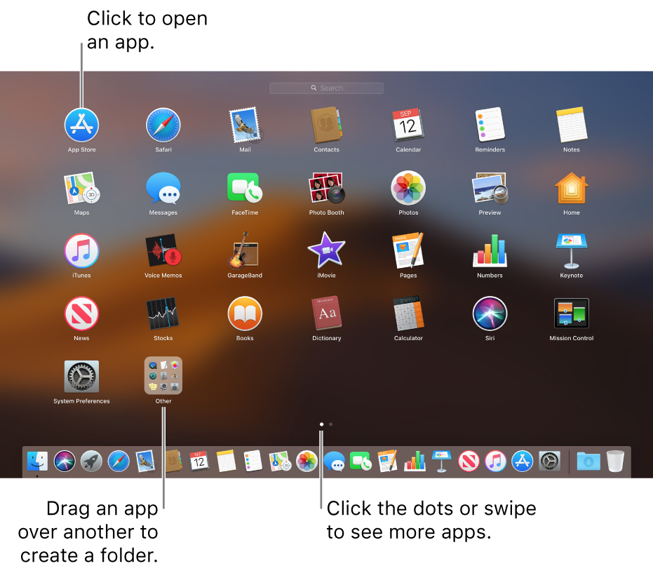 931x817 Use Launchpad To View And Open Apps On Mac