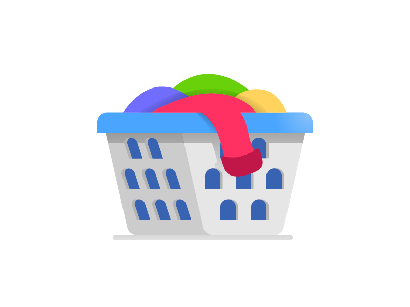 800x600 Clothes Tossed In A Laundry Basket