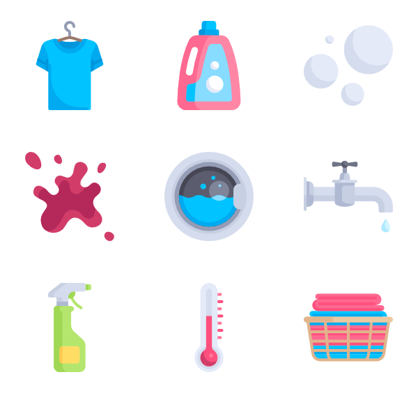 600x564 Laundry Icon Packs