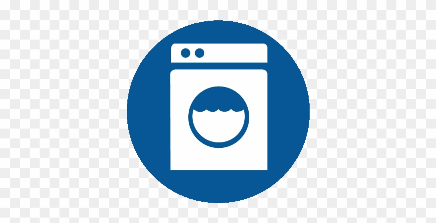 880x451 Washing Machine Icon Blue