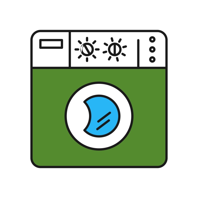 640x640 Washing Machine Icon For Your Project, Washing Machine, Laundry