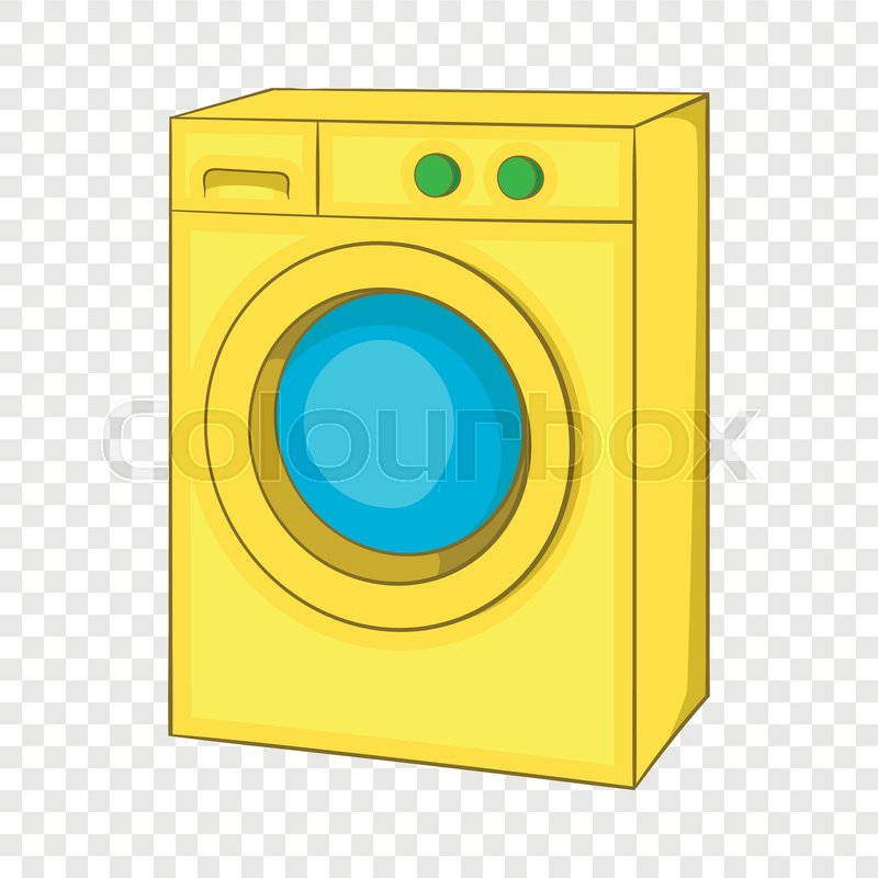 800x800 Washing Machine Icon In Cartoon Style Stock Vector Colourbox