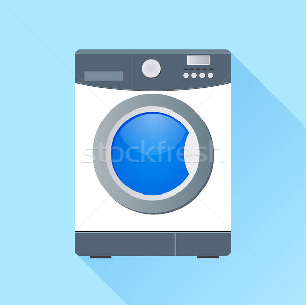 600x599 Washing Machine Icon Vector Illustration Francois Poirier