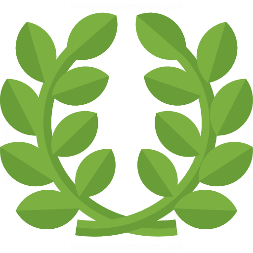 512x512 Iconexperience G Collection Laurel Wreath Icon