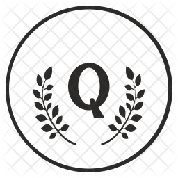 256x256 Laurel Icon Of Glyph Style