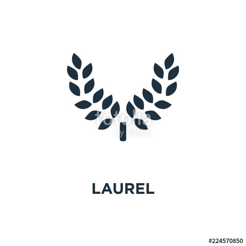 500x500 Laurel Icon Stock Image And Royalty Free Vector On Fotolia