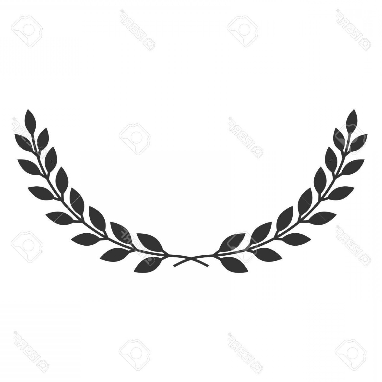 Download Laurel Wreath Icon at Vectorified.com | Collection of ...