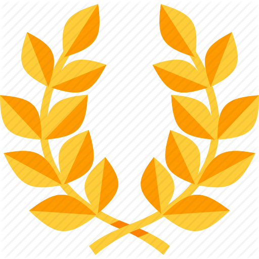 512x512 Achievement, Laurel Wreath, Victory Icon