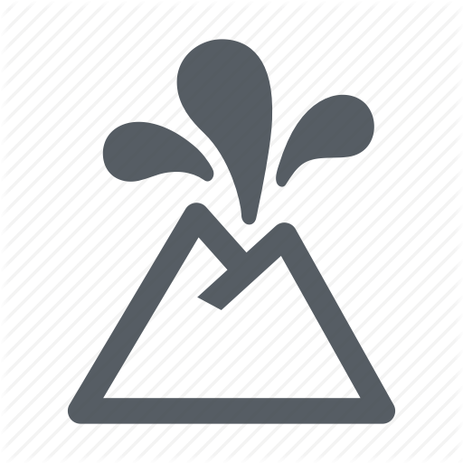 512x512 Crater, Disaster, Eruption, Explosion, Lava, Volcano Icon