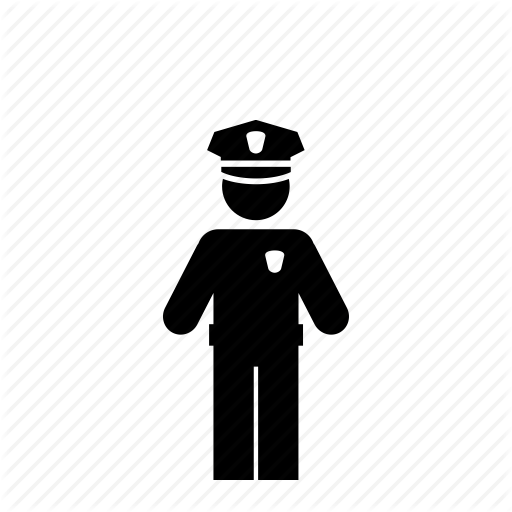 512x512 Badge, Cop, Law Enforcement, Man, Officer, Police, Uniform Icon