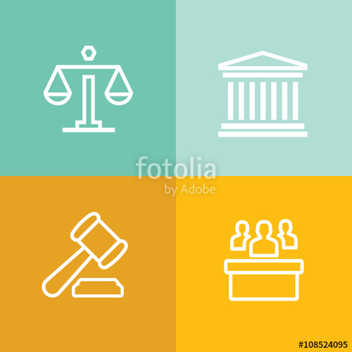 500x500 Law Icon Set Lawyer Icon, Law Logo Set Stock Image And Royalty