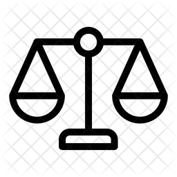 256x256 Law Icon Of Line Style
