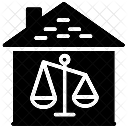 256x256 Property Law Icon Of Glyph Style