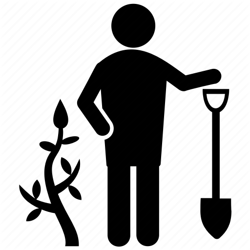 512x512 Botanical Garden, Gardening, Gardening Shovel, Lawn Care