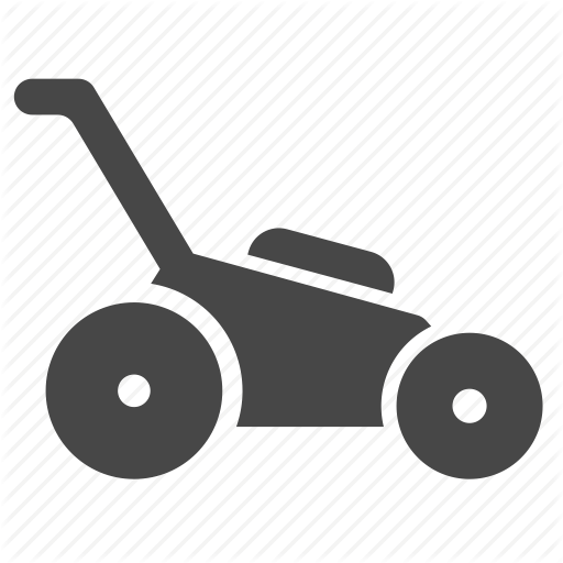 512x512 Equipment, Garden, Gardening, Lawn, Lawn Mower, Tool, Vehicle Icon