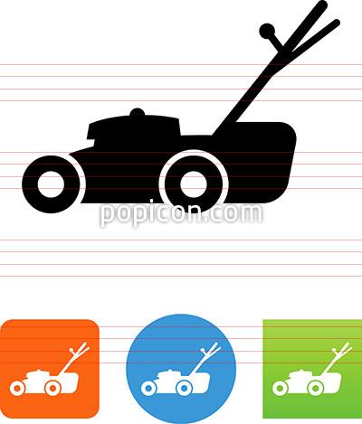 400x469 Lawn Mower Icon