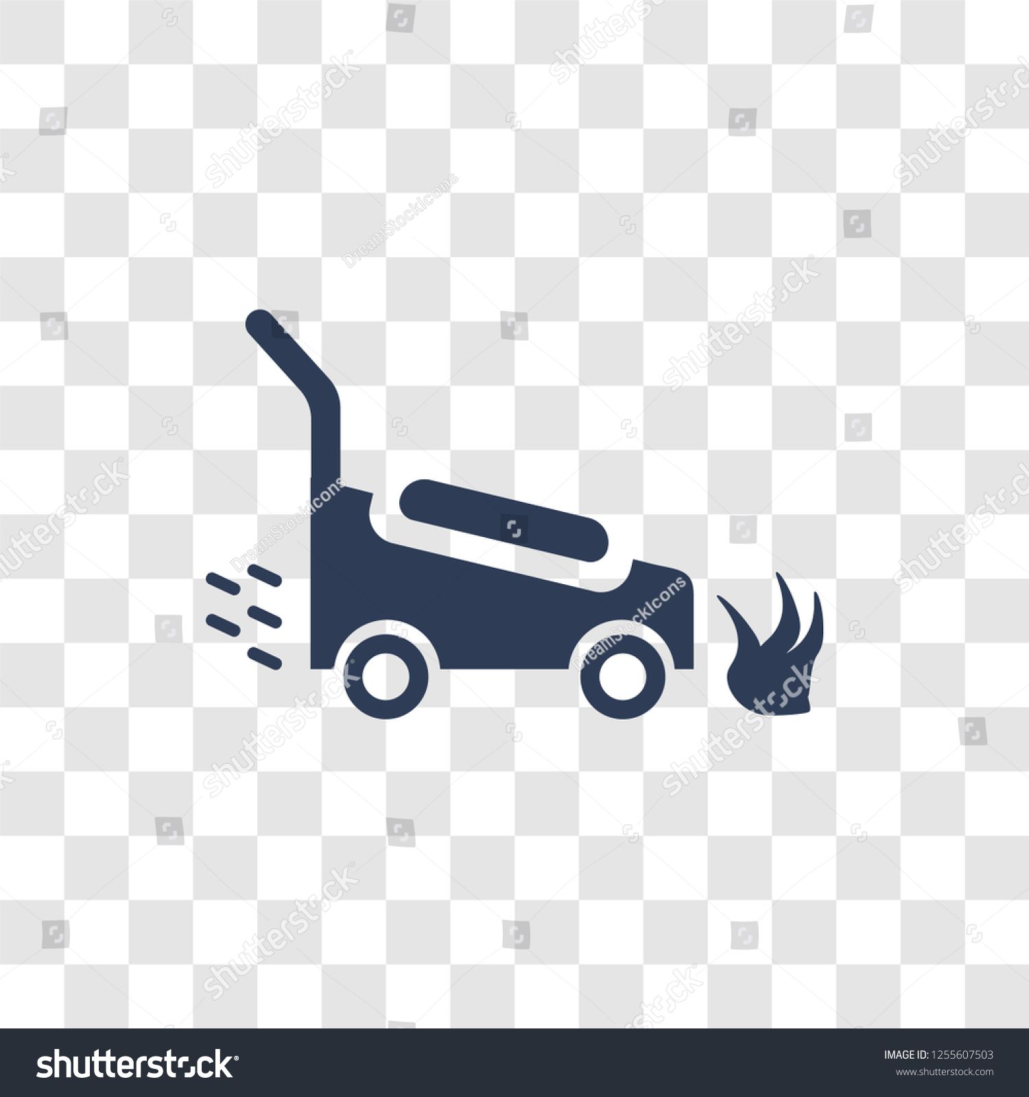 1500x1600 Lawn Mower Icon Trendy Lawn Mower Logo Concept On Transparent