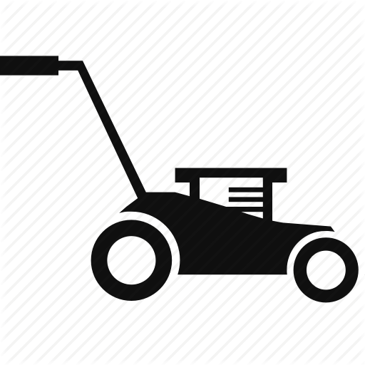 512x512 Garden, Gardening, Lawn Mower, Mower Icon