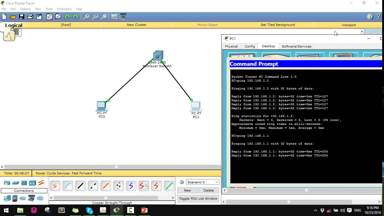 1280x720 How To Configure Layer Switch Using Cisco Packet Tracer