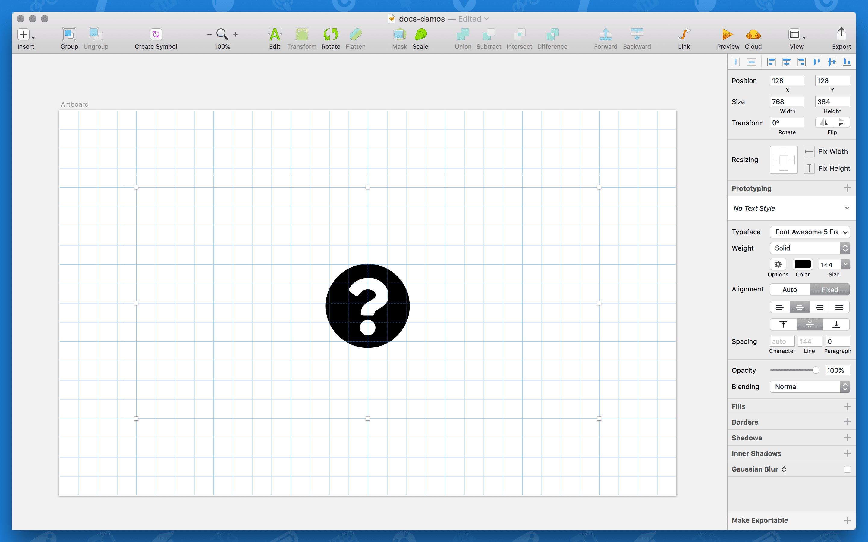 2880x1800 Using Ligatures Font Awesome