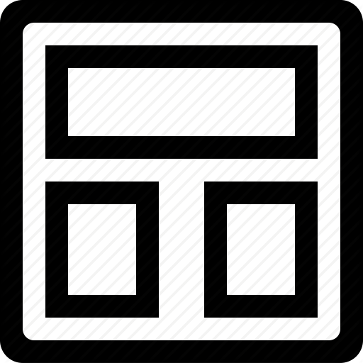 512x512 Layout, Wireframes Icon