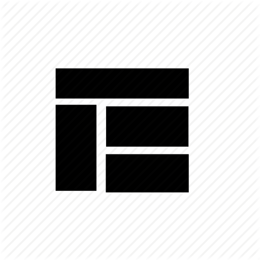 512x512 Collage, Format, Grid, Layout, Square, Wireframe Icon