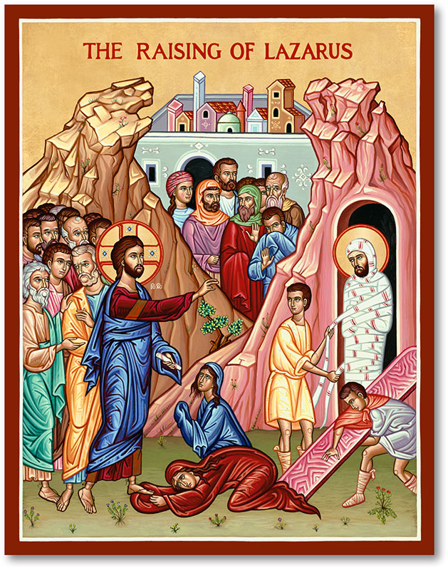 629x800 Great Feast Icons Raising Of Lazarus Icon Monastery Icons