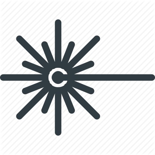 512x512 Cut, Laser, Light, Science Icon