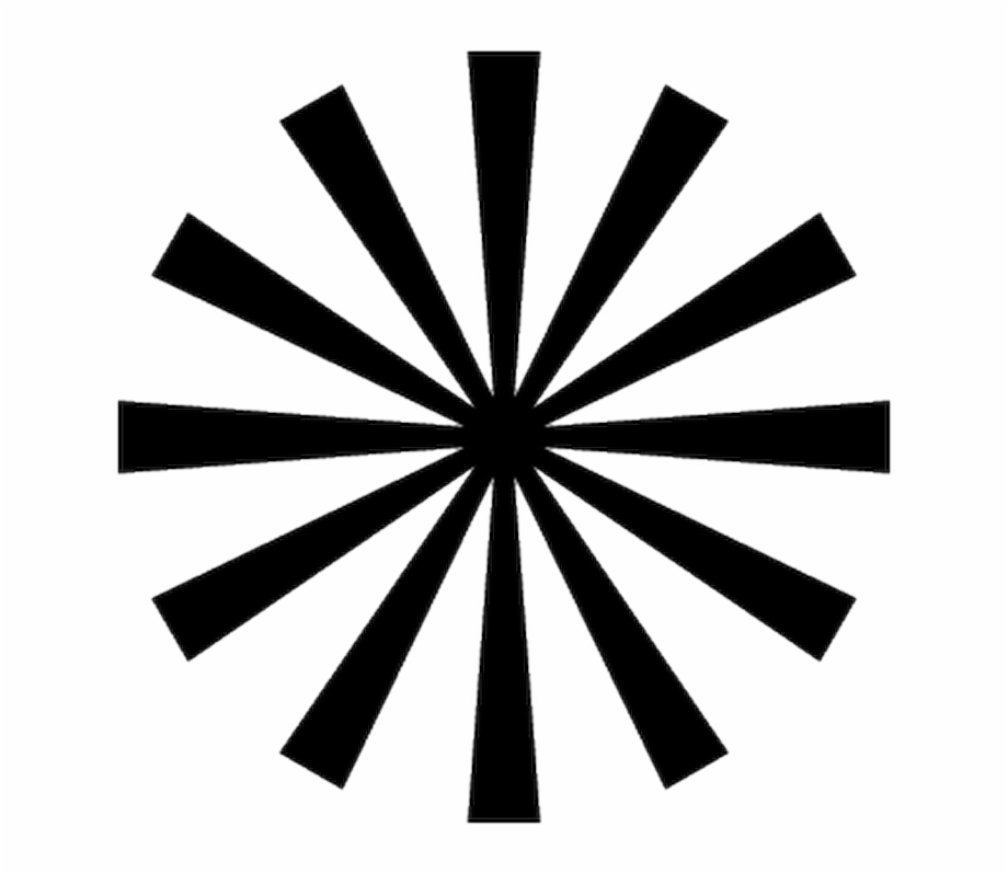 920x797 Sun Rays Decal