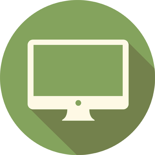 512x512 Lcd Monitor Icon Long Shadow Media Iconset Pelfusion