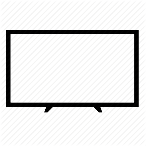 512x512 Lcd Tv, Led Tv, Monitor, Television, Tv, Tv Monitor, Tv Screen Icon