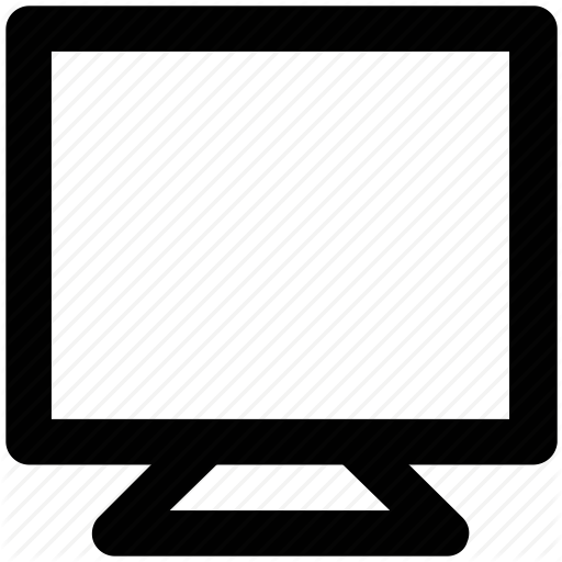 512x512 Electronics, Lcd, Lcd Display, Monitor, Monitor Screen, Screen Icon