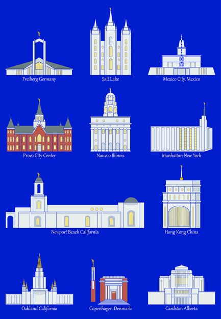 Lds Temples Unique Megan Baker Creations 433x625 Lds Temples Unique Megan Baker Creations