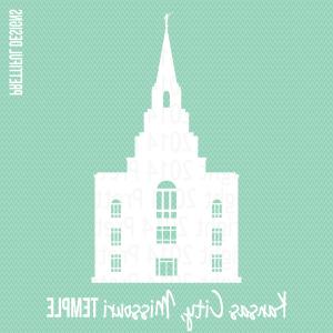 300x300 Latter Day Saint Temple Flat Icon Design Createmepink