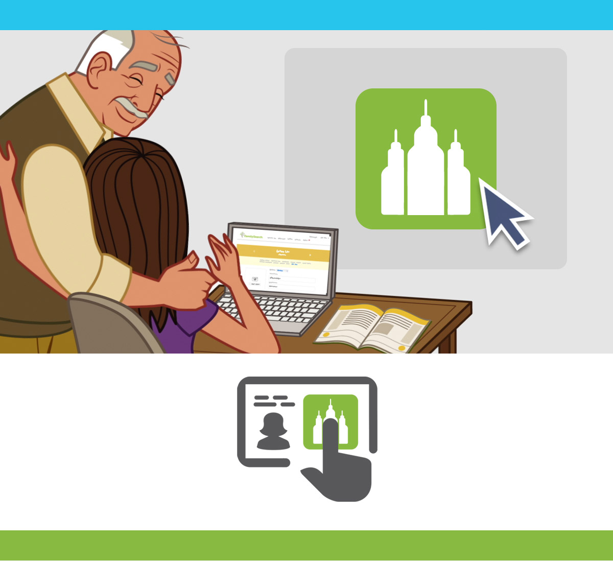 1200x1098 Using Familysearch's Green Temple Icons To Focus Your Search