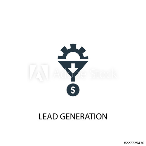 500x500 Lead Generation Icon Simple Element Illustration Lead Generation