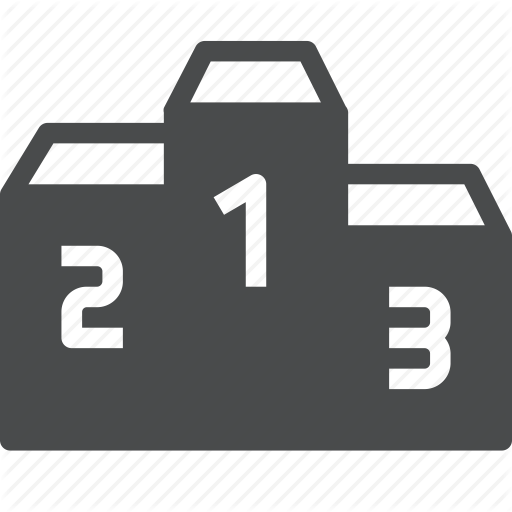 512x512 Leaderboard, Podium, Ratings, Results, Standings, Winners Icon