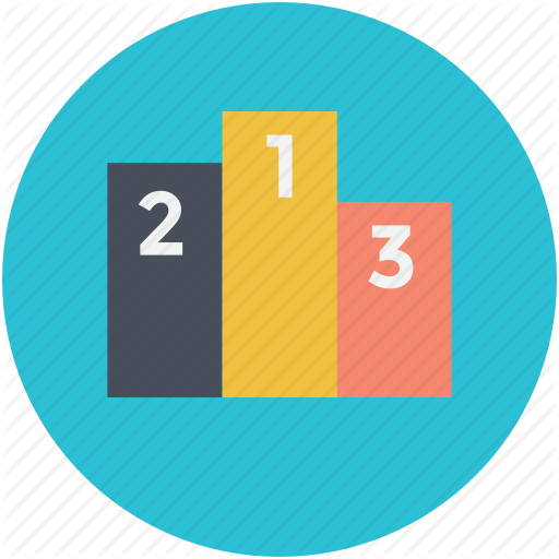 512x512 Leaderboards, Medal Rostrum, Podium, Prize Stage, Sports Podium Icon