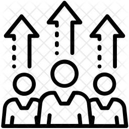 256x256 Leadership Icon Of Line Style