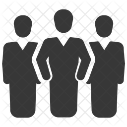 256x256 Leadership Icon Of Glyph Style