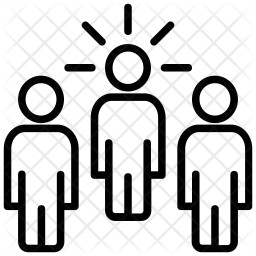 256x256 Leadership Icon Of Line Style