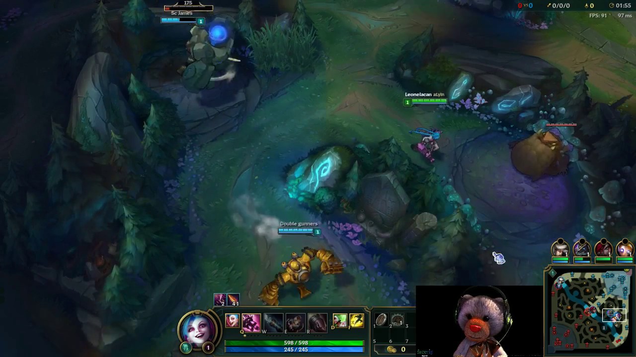 1280x720 Me Playing Jinx Won Chaos And Order Icon League Of Legends