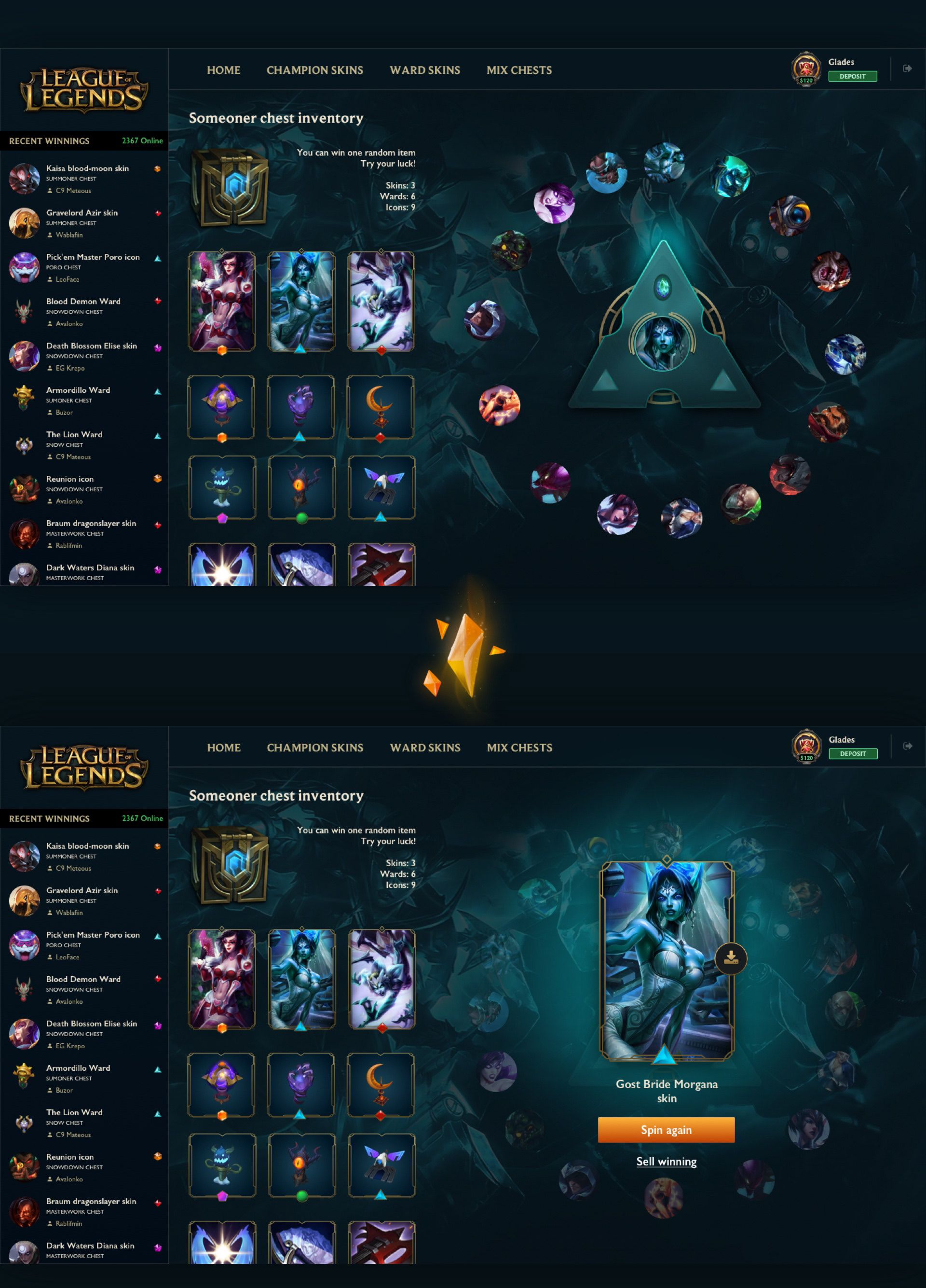 League Of Legends Skins Online Platform On Behance Behance 1920x2669 League Of Legends Skins Online Platform On Behance Behance