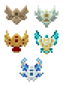 210x290 Odd'oles Pixel League Of Legends Tier Badge Icons!!