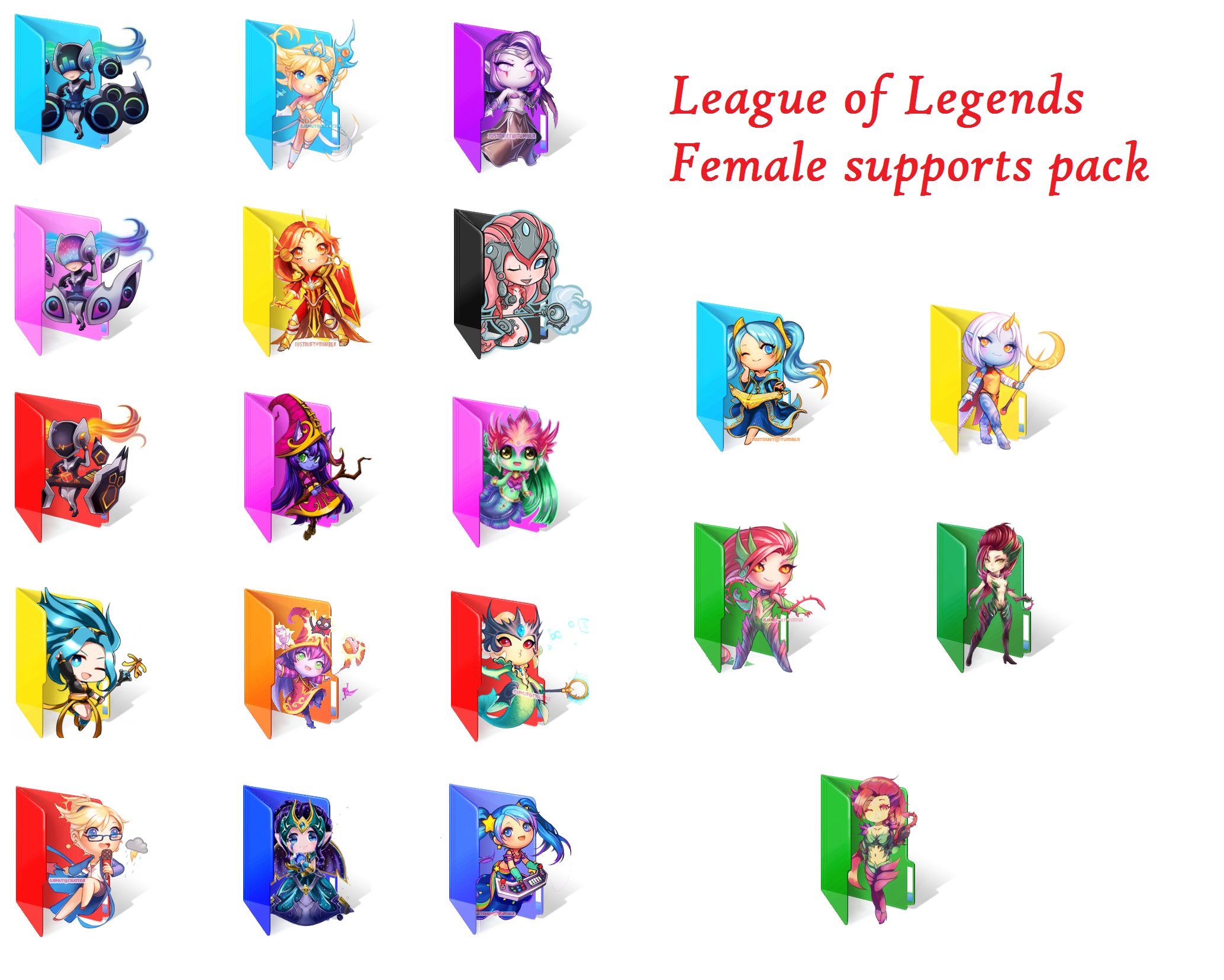 2068x1656 League Of Legends Female Supports